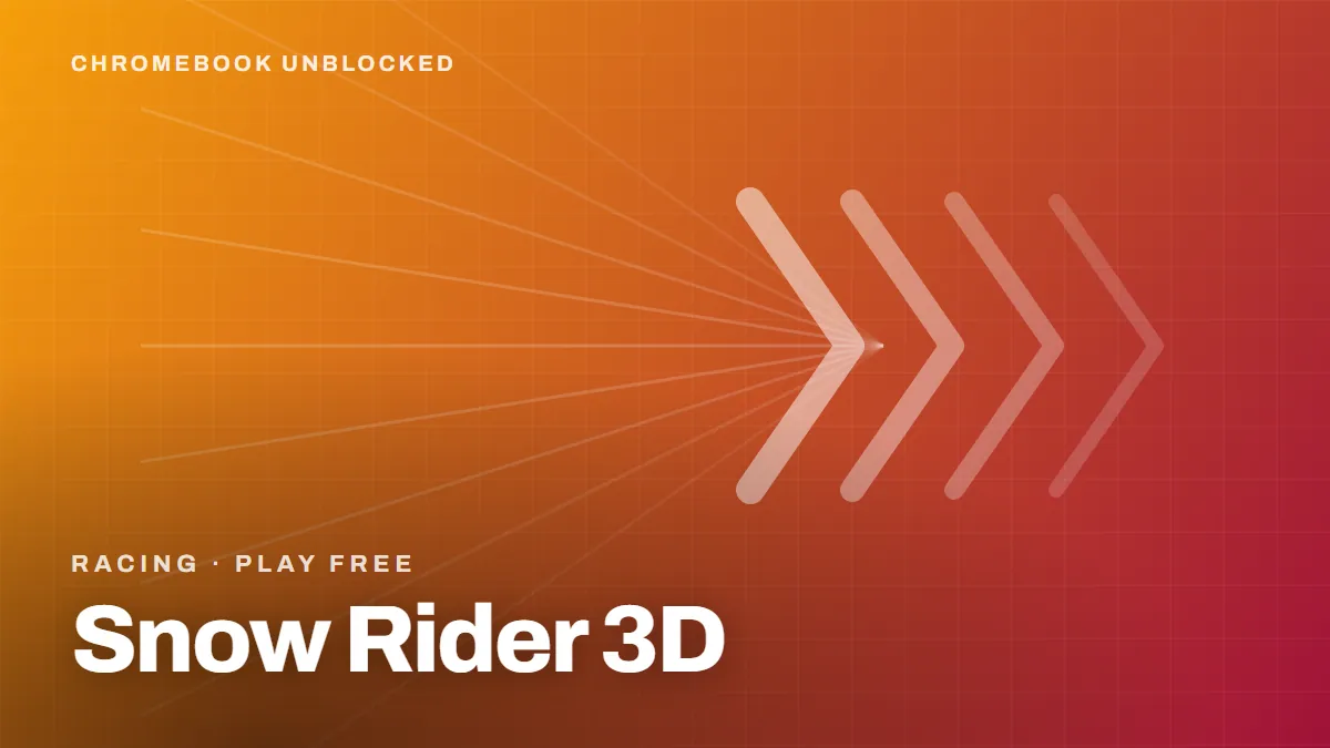 Snow Rider 3D unblocked — free racing game playable in the browser