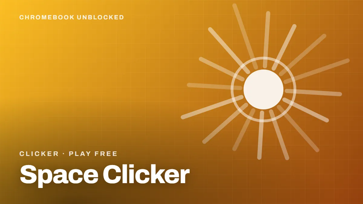 Space Clicker unblocked — free clicker game playable in the browser